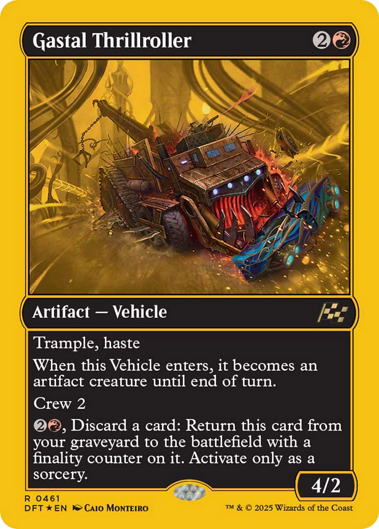 Gastal Thrillroller (First-Place Foil) [Aetherdrift] | Gamers Paradise