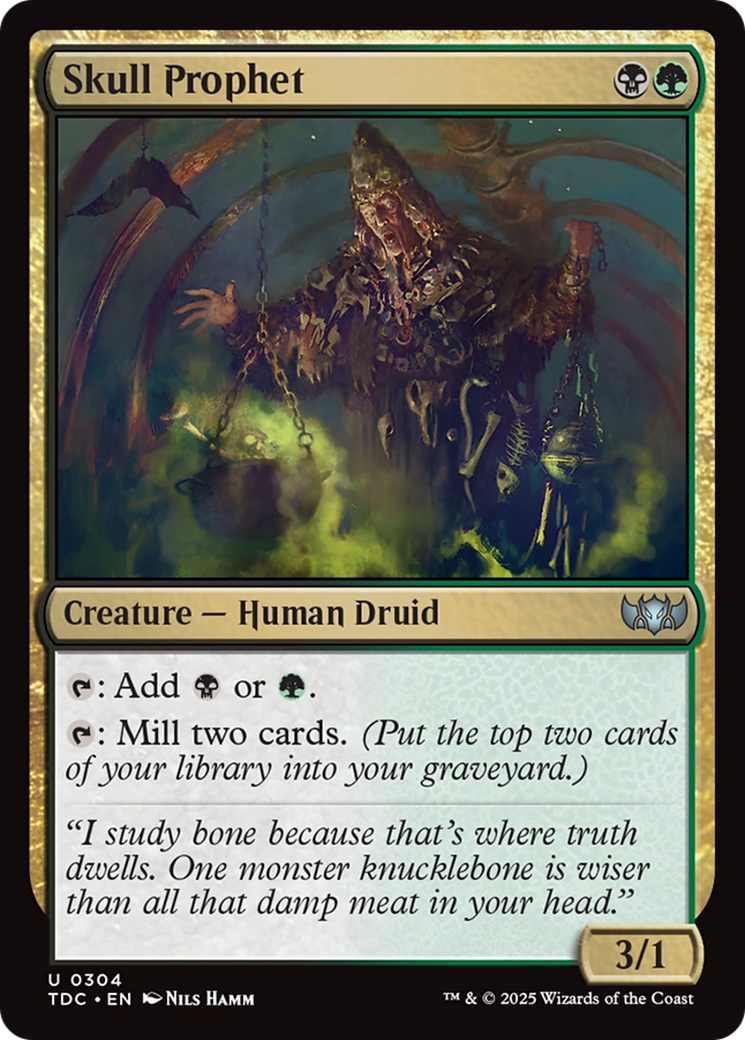 Skull Prophet [Tarkir: Dragonstorm Commander] | Gamers Paradise
