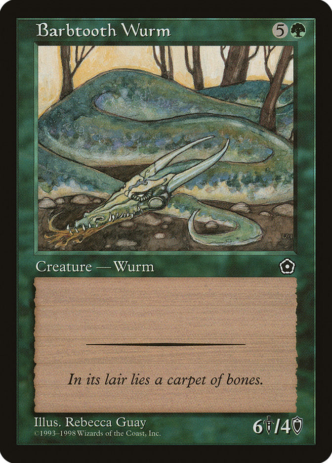 Barbtooth Wurm [Portal Second Age] | Gamers Paradise