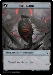 Incubator // Phyrexian (18) Double-Sided Token [March of the Machine Tokens] | Gamers Paradise