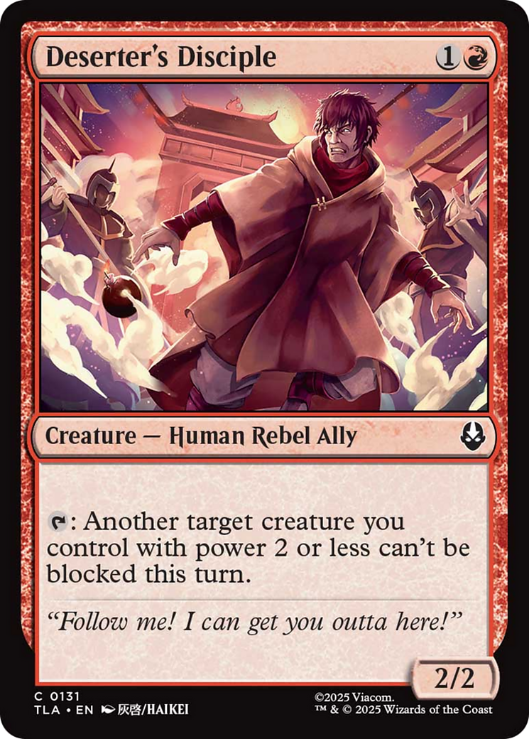 Deserter's Disciple [Avatar: The Last Airbender] | Gamers Paradise