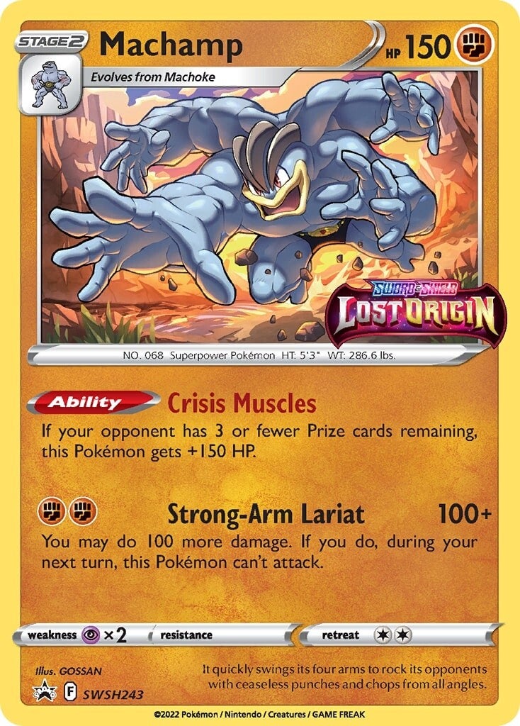 Machamp (SWSH243) [Sword & Shield: Black Star Promos] | Gamers Paradise