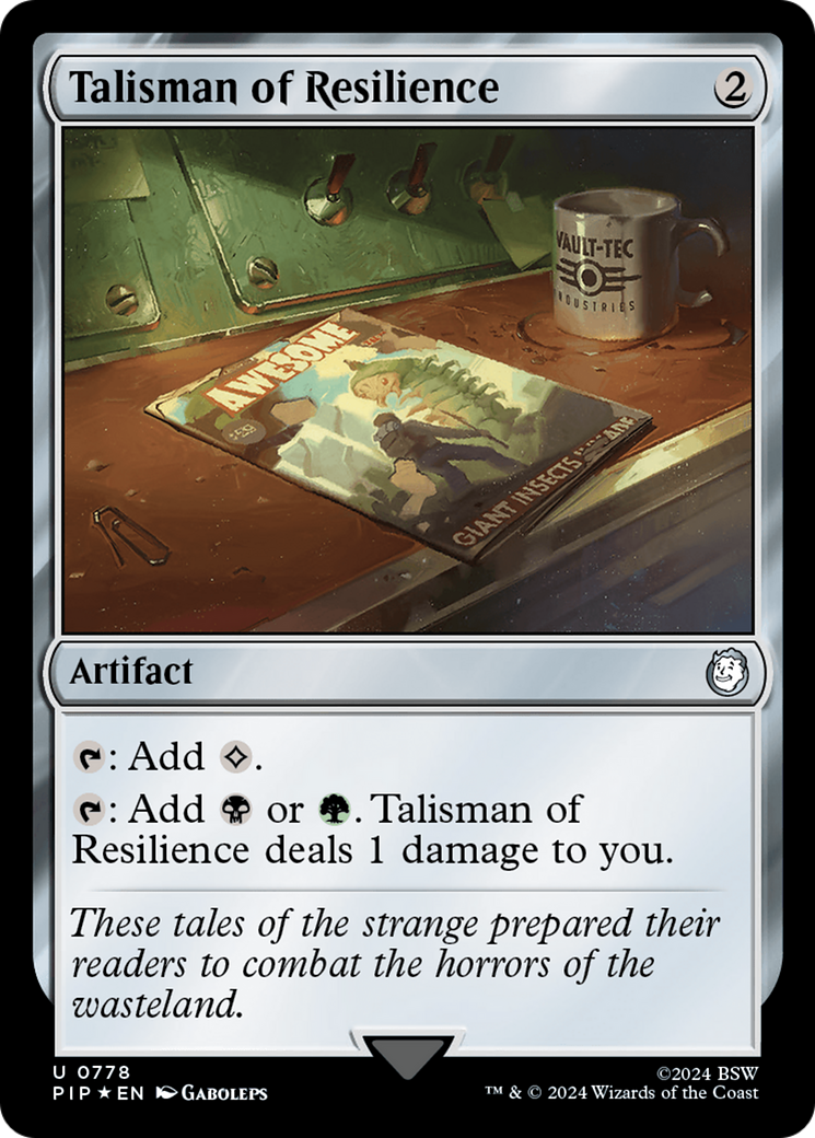 Talisman of Resilience (Surge Foil) [Fallout] | Gamers Paradise