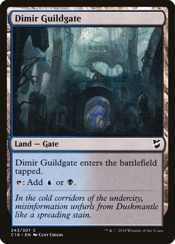 Dimir Guildgate [Commander 2018] | Gamers Paradise