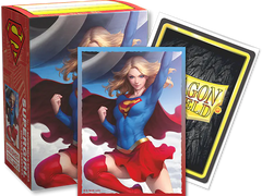 Dragon Shield: Standard 100ct Sleeves - Supergirl (Superman Series) | Gamers Paradise