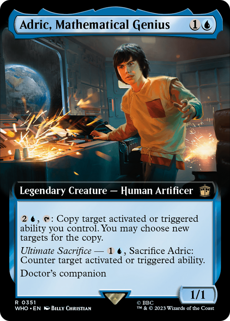 Adric, Mathematical Genius (Extended Art) [Doctor Who] | Gamers Paradise
