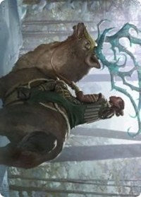 Boreal Outrider Art Card [Kaldheim Art Series] | Gamers Paradise
