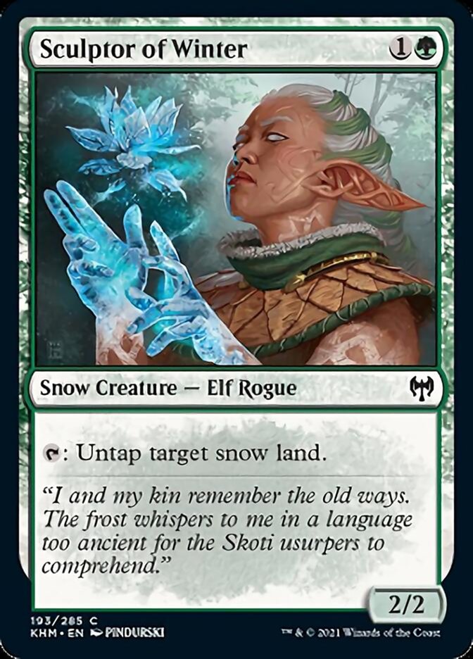 Sculptor of Winter [Kaldheim] | Gamers Paradise