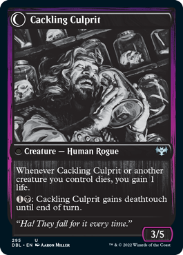 Panicked Bystander // Cackling Culprit [Innistrad: Double Feature] | Gamers Paradise