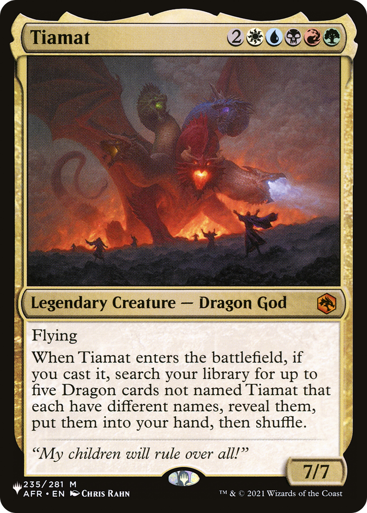 Tiamat [The List] | Gamers Paradise