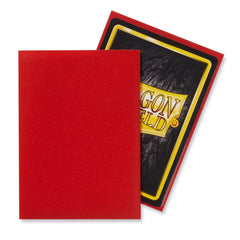 Dragon Shield: Standard 100ct Sleeves - Crimson (Matte) | Gamers Paradise