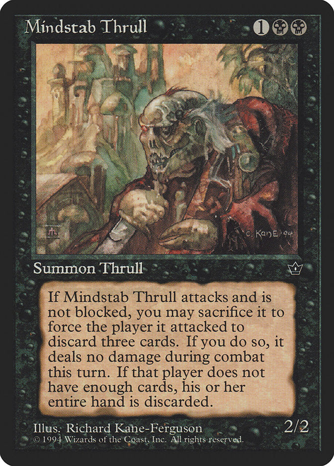Mindstab Thrull (Richard Kane Ferguson) [Fallen Empires] | Gamers Paradise