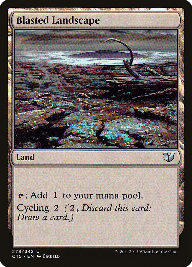 Blasted Landscape [Commander 2015] | Gamers Paradise