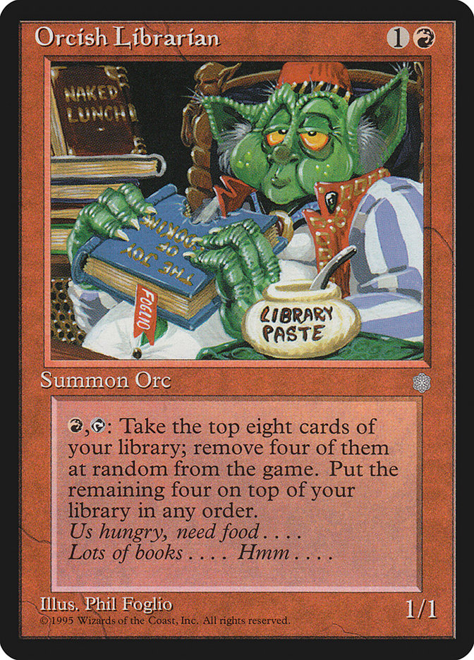 Orcish Librarian [Ice Age] | Gamers Paradise