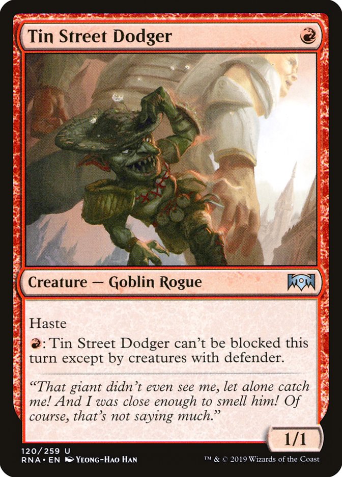 Tin Street Dodger [Ravnica Allegiance] | Gamers Paradise