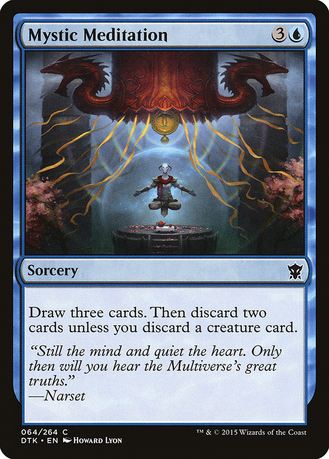 Mystic Meditation [Dragons of Tarkir] | Gamers Paradise