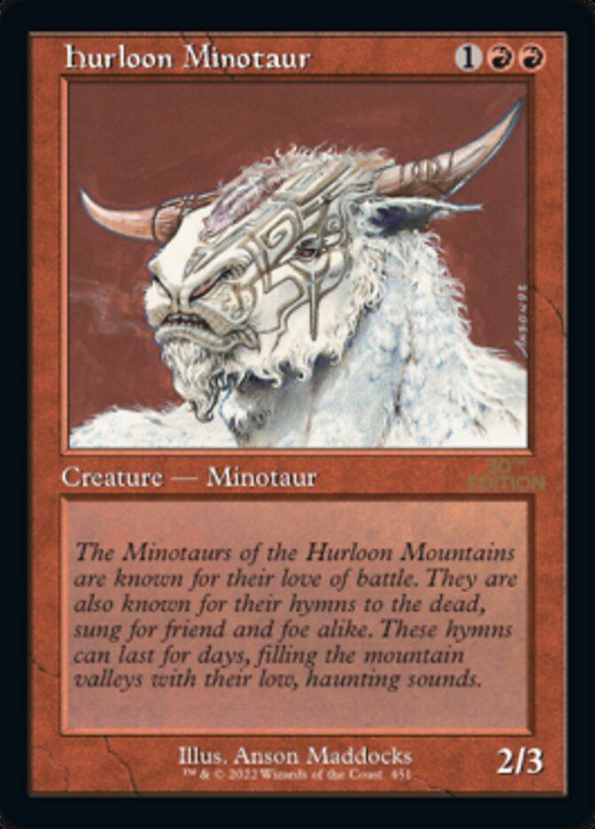 Hurloon Minotaur (Retro) [30th Anniversary Edition] | Gamers Paradise