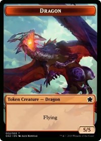 Dragon (002) // Zombie Double-Sided Token [Game Night 2019 Tokens] | Gamers Paradise