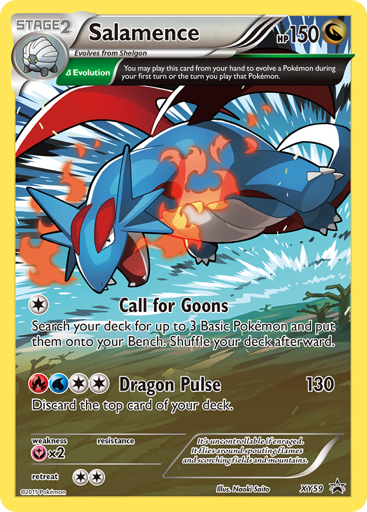 Salamence (XY59) [XY: Black Star Promos] | Gamers Paradise