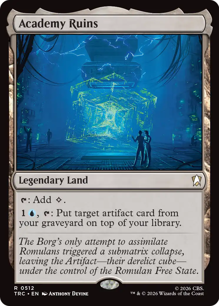 Academy Ruins (Surge Foil) [Star Trek Commander] | Gamers Paradise