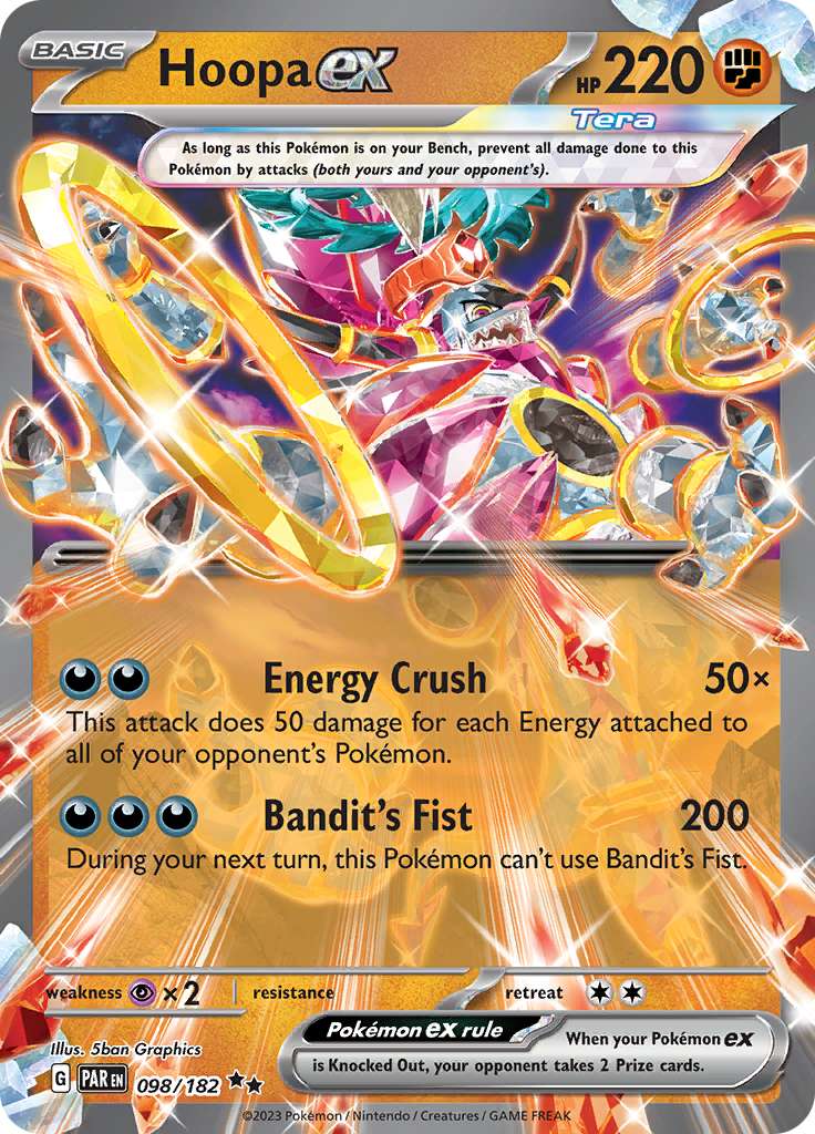 Hoopa ex (098/182) [Scarlet & Violet: Paradox Rift] | Gamers Paradise