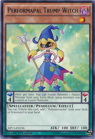 Performapal Trump Witch [MP15-EN196] Rare | Gamers Paradise