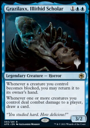 Grazilaxx, Illithid Scholar (Promo Pack) [Dungeons & Dragons: Adventures in the Forgotten Realms Promos] | Gamers Paradise