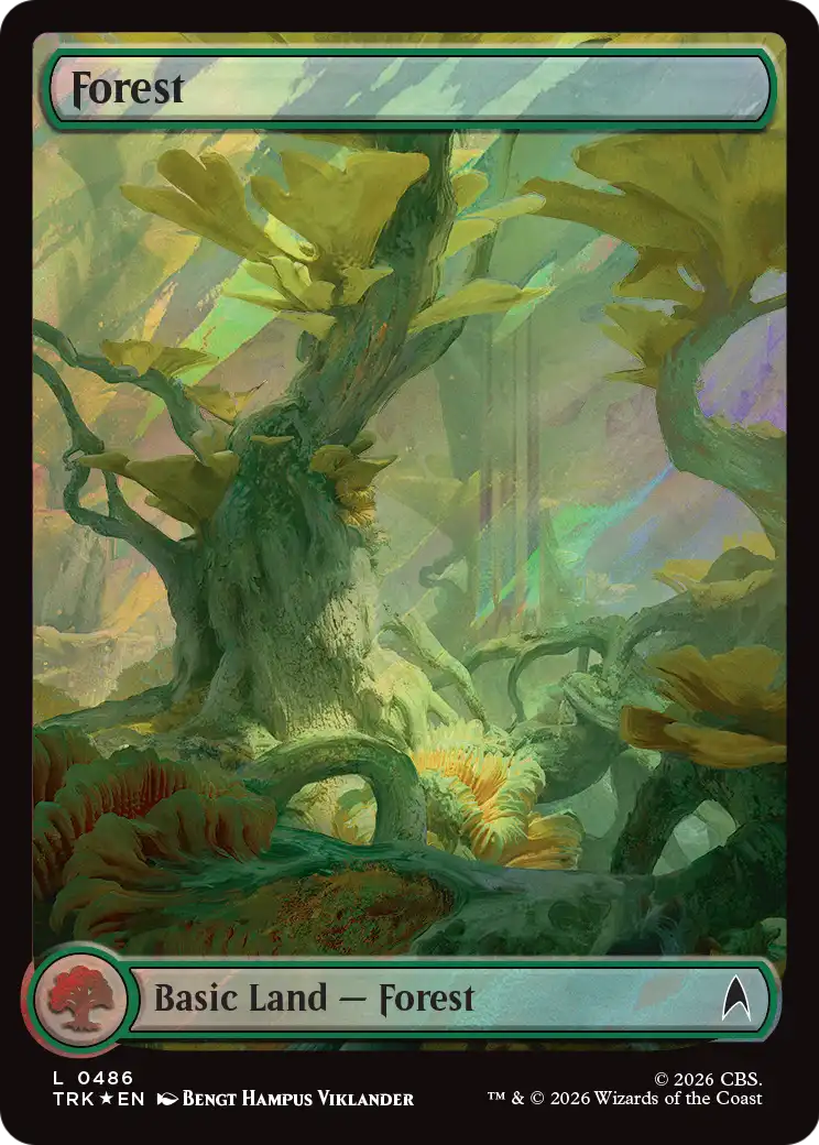 Forest (0486) (Surge Foil) [Star Trek] | Gamers Paradise