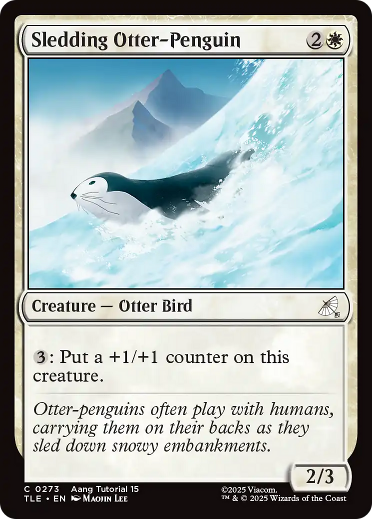 Sledding Otter-Penguin (0273) [Avatar: The Last Airbender: Eternal-Legal] | Gamers Paradise