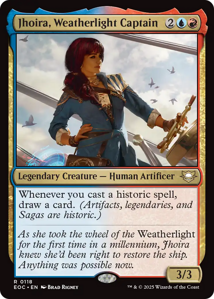 Jhoira, Weatherlight Captain [Edge of Eternities Commander] | Gamers Paradise