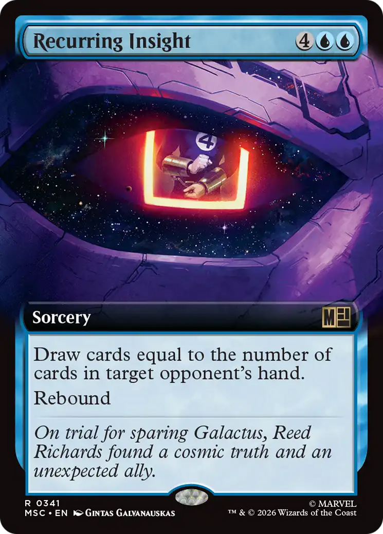 Recurring Insight (Extended Art) [Marvel Super Heroes Commander] | Gamers Paradise