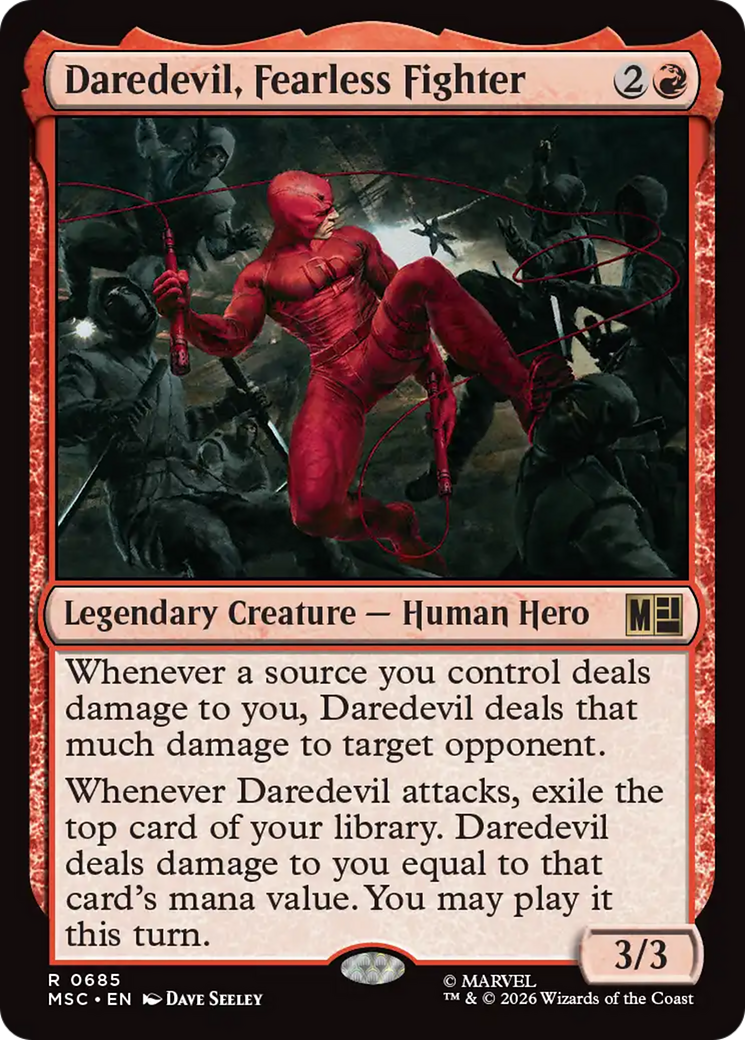 Daredevil, Fearless Fighter [Marvel Super Heroes Commander] | Gamers Paradise