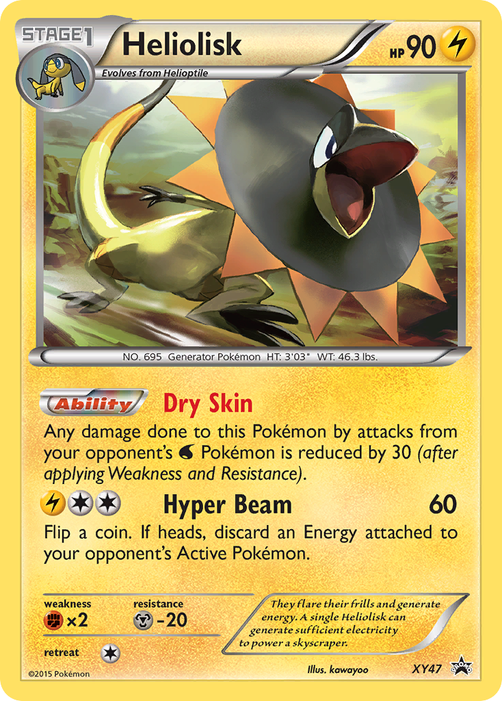 Heliolisk (XY47) [XY: Black Star Promos] | Gamers Paradise