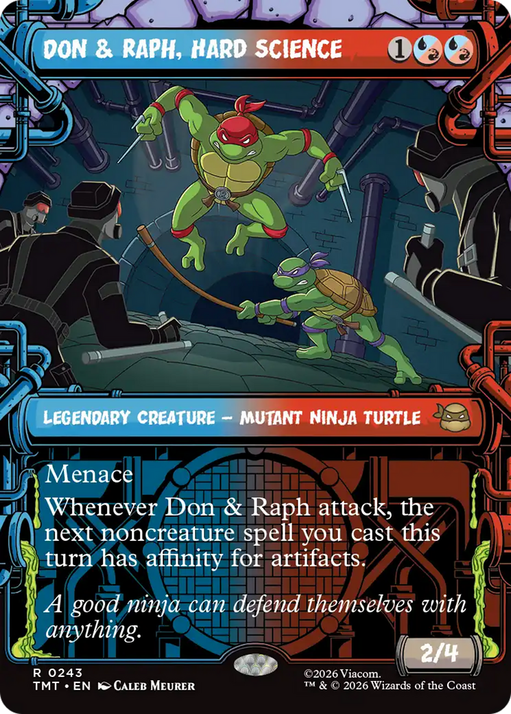 Don & Raph, Hard Science (Showcase) [Teenage Mutant Ninja Turtles] | Gamers Paradise