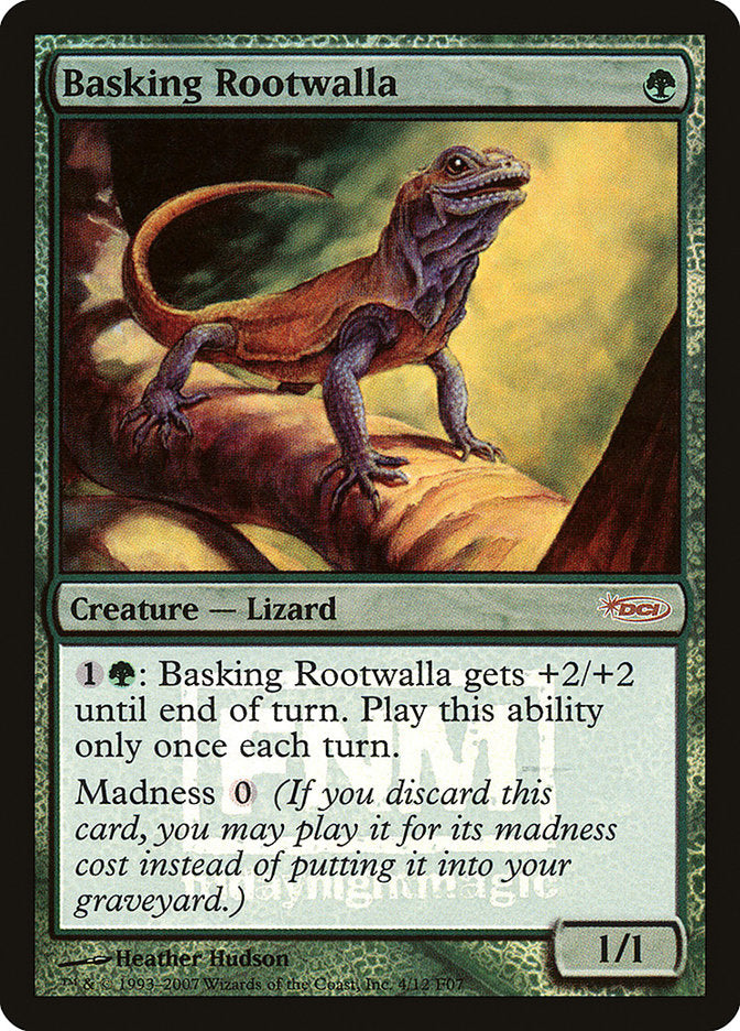 Basking Rootwalla [Friday Night Magic 2007] | Gamers Paradise