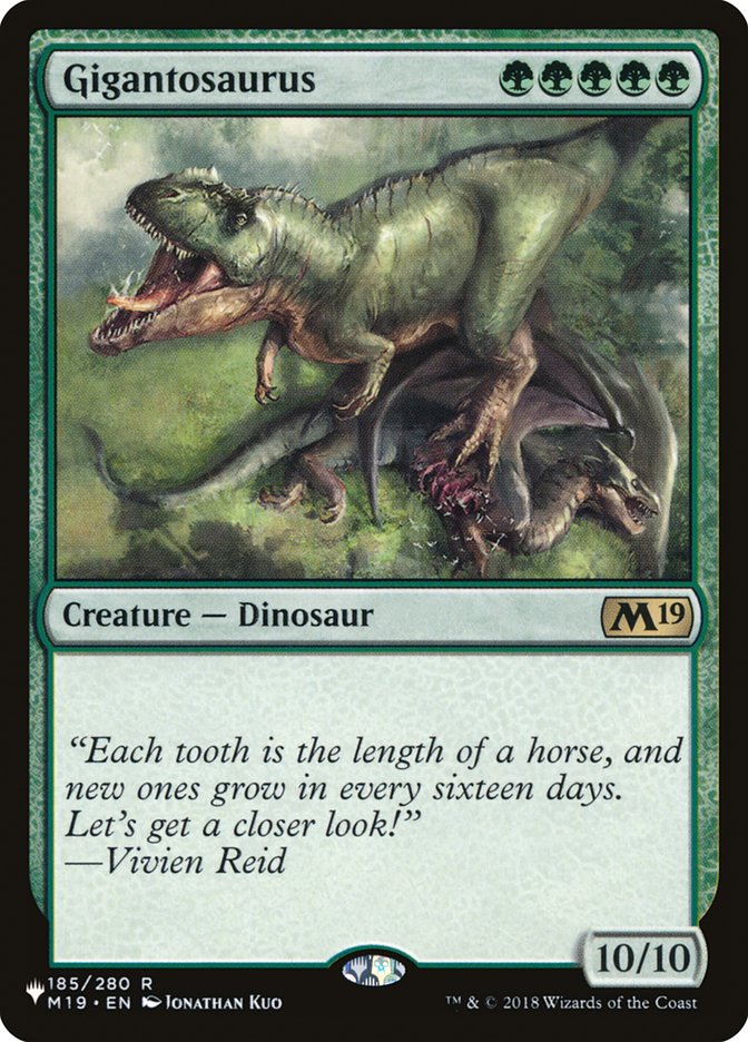 Gigantosaurus [The List] | Gamers Paradise