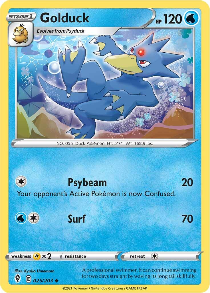 Golduck (025/203) [Sword & Shield: Evolving Skies] | Gamers Paradise