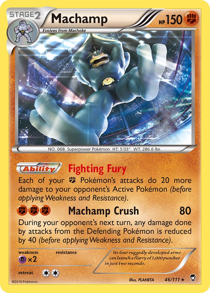 machamp holographic card 1999 First Edition Base Set Machamp Holographic Shadowless Pokmon Trading Card - Rare Elite Trading Card