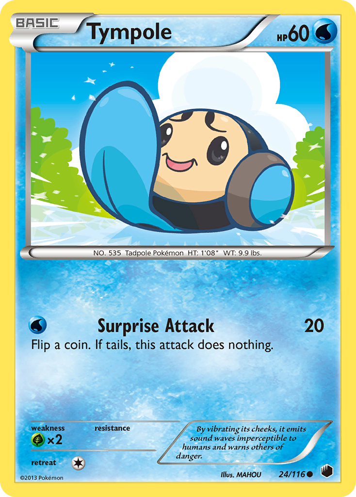 Tympole (24/116) [Black & White: Plasma Freeze] | Gamers Paradise