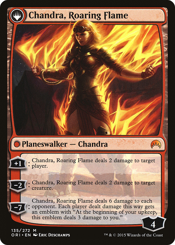 Chandra, Fire of Kaladesh // Chandra, Roaring Flame [Secret Lair: From Cute to Brute] | Gamers Paradise