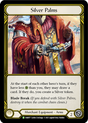 Silver Palms (Golden) [FAB077] (Promo)  Cold Foil | Gamers Paradise