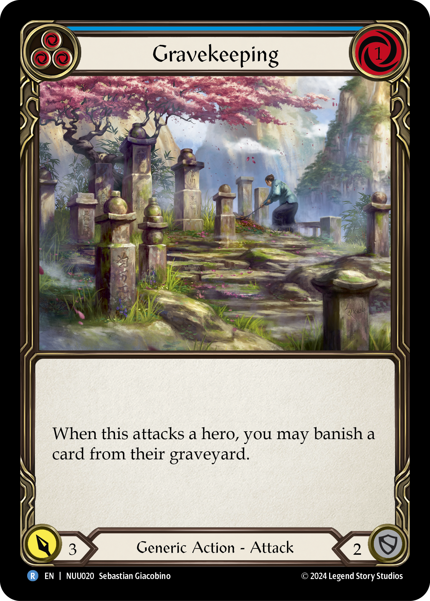 Gravekeeping [NUU020] (Part the Mistveil Nuu Blitz Deck) | Gamers Paradise