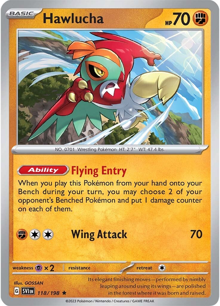 Hawlucha (118/198) [Scarlet & Violet: Base Set] | Gamers Paradise