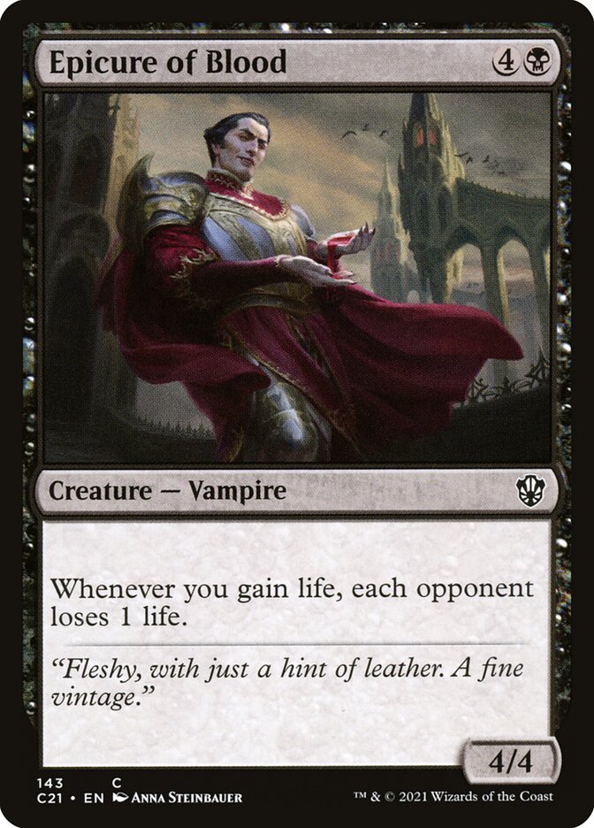 Epicure of Blood [Commander 2021] | Gamers Paradise