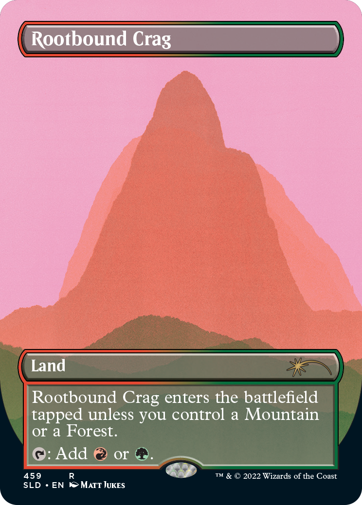 Rootbound Crag (Borderless) [Secret Lair Drop Series] | Gamers Paradise
