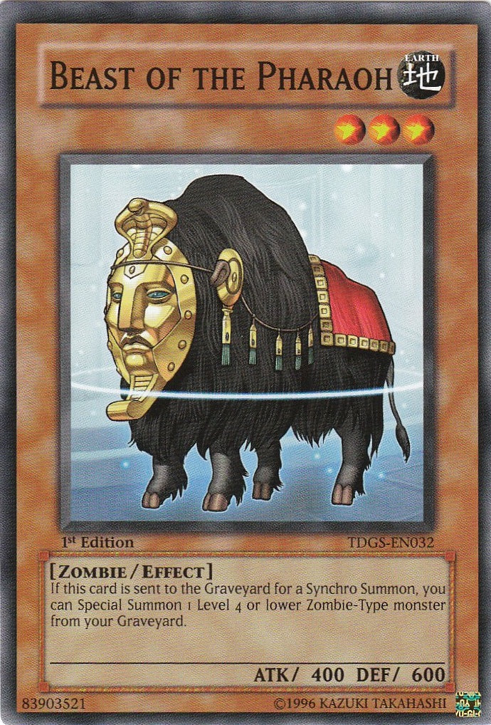 Beast of the Pharaoh [TDGS-EN032] Common | Gamers Paradise