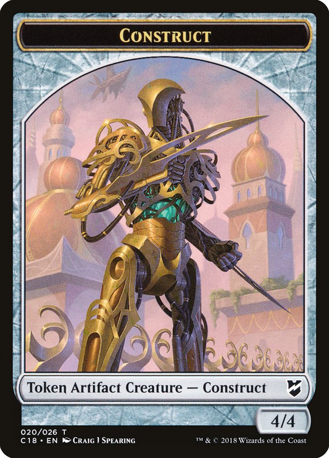 Construct Token (020/026) [Commander 2018 Tokens] | Gamers Paradise