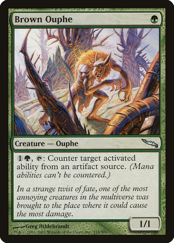 Brown Ouphe [Mirrodin] | Gamers Paradise
