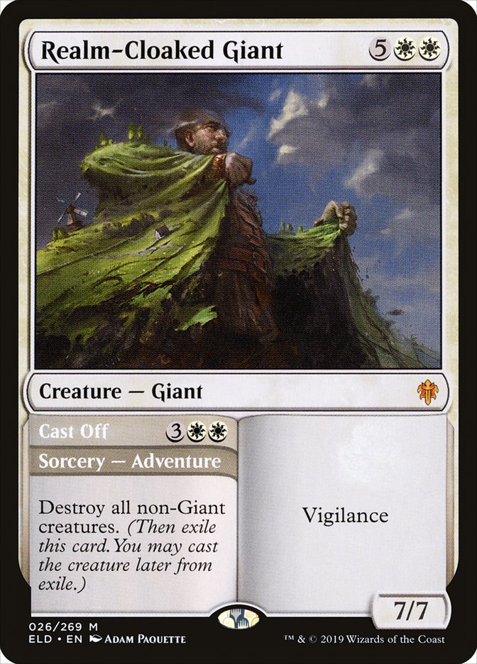 Realm-Cloaked Giant // Cast Off [Throne of Eldraine] | Gamers Paradise