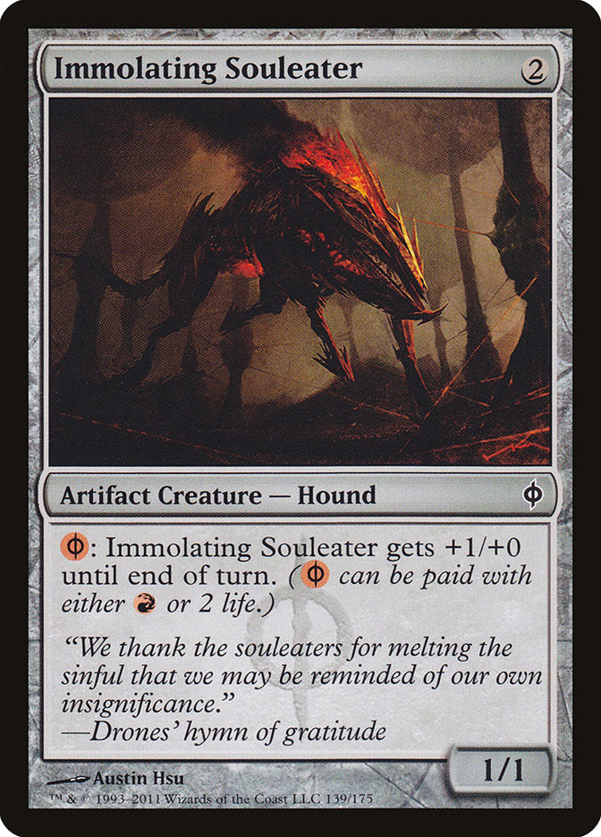 Immolating Souleater [New Phyrexia] | Gamers Paradise